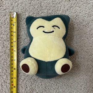Pokémon Snorlax Sitting Plush Stuffed Animal Toy 6”